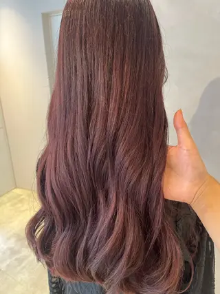 ロング カラー 透明感カラー✨艶髪 制作🌱山根あゆみのヘアスタイル