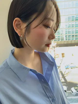 ショート ボブ/大人ヘア k-two濱田のヘアスタイル