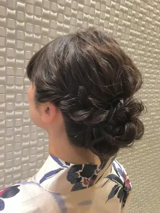 ヘアアレンジ scene.池袋所属・scene. haraのヘアスタイル
