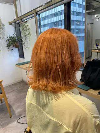 ミディアム AMANE🌼 ハヤシサオリのヘアスタイル