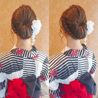 ヘアアレンジ セミロング 20分ヘアアレンジ♪ 伊藤裕美のヘアスタイル