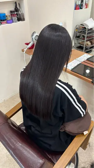 ロング 能勢 莉里花のヘアスタイル