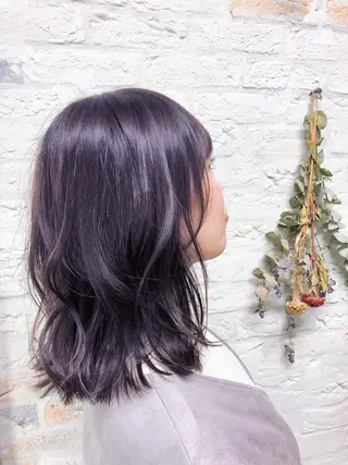 ミディアム カラー 当日予約⭕️ keng.のヘアスタイル