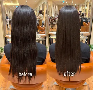 ロング BEAUTRIUM265所属・【ストレート】 平野枝莉のヘアスタイル