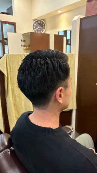 ミディアム メンズ 銀座マツナガ　有楽町店所属・コンダ フウマのヘアスタイル