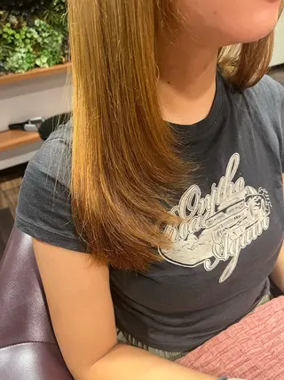 ロング 縮毛矯正/🍒ྀི ナカヤマミオ🍒ྀིのヘアスタイル