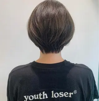 ショート Lond fleur 大宮  ロンドフルール所属・石畑結華 Lond店長のヘアスタイル