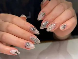 ネイル Momo チップ長さ出し専門店のネイルデザイン