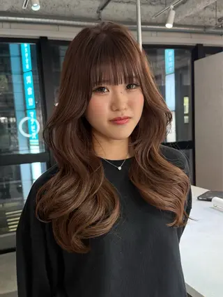 セミロング 森貝 洋亮のヘアスタイル
