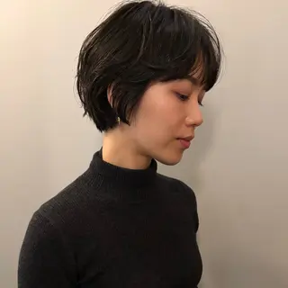 ショート ショート/ボブ /パーマ🌿柏原良亮のヘアスタイル