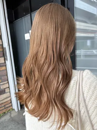ロング カラー ハイトーン/韓国風/ 艶髪/吉祥寺のヘアスタイル