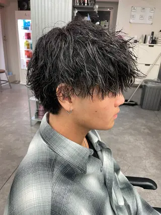 パーマ メンズ 町田エリアＮｏ．１/ パーマ特化/太田京希のヘアスタイル