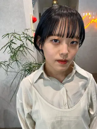 ショート カラー ヘアアレンジ XENA表参道 MIKUのヘアスタイル