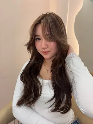 ロング カラー 渋谷 ♥️ haruのヘアスタイル