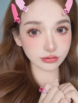 ミディアム ダブル テーマのマツエク・マツパデザイン