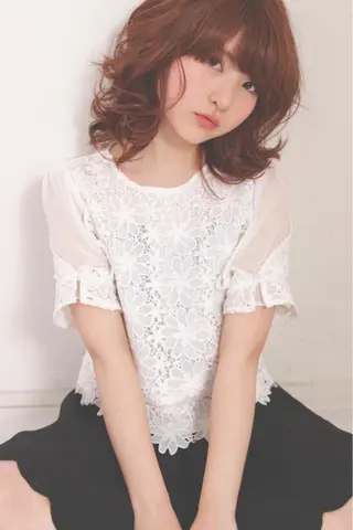 ミディアム カラー 【天満1艶髪】潤艶/ 髪質改善🌹釣本竜哉のヘアスタイル