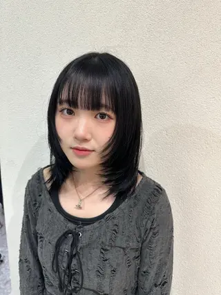 ミディアム カラー 🪞個室サロン/韓国 艶髪/keito🪞のヘアスタイル