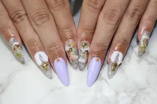 ネイル ネイル＆ホワイトニング   Yu-a所属・yu-a  スカルプ ネイルakiのネイルデザイン