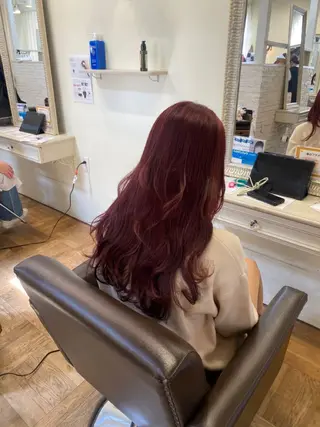 ロング 【nui 茨木】 原田美紅のヘアスタイル