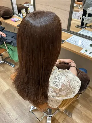 カラー 小西 七菜子のヘアスタイル