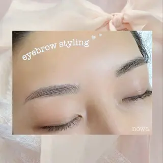 アイブロウ nowa所属・《nowa》 mai まつげ/眉毛の眉毛・アイブロウイメージ