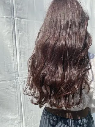 カラー ナツミ/透明感カラー /酸性ストレートのヘアスタイル