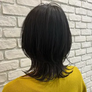 ミディアム SOYON 🤍CHIZU🤍.のヘアスタイル