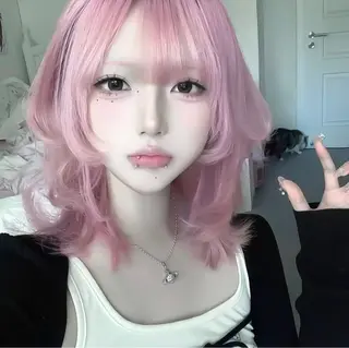 ミディアム カラー 🖤:抜け感×大人 透明感カラー/Aoiのヘアスタイル