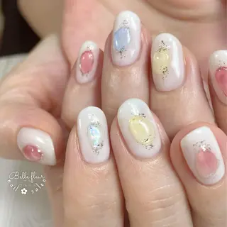 ネイル ﾈｲﾙｻﾛﾝ Bellefleurのネイルデザイン