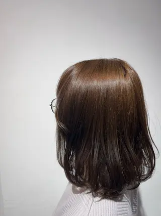 セミロング 蓮池 愛海のヘアスタイル