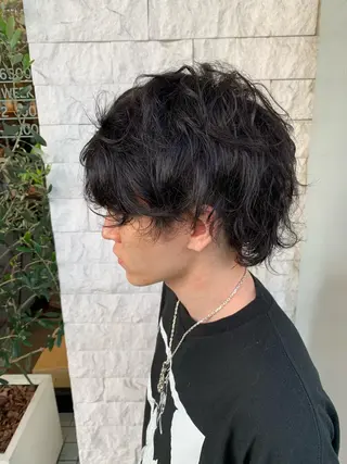 パーマ メンズ 縮毛矯正/似合わせ EARTH岐阜髙橋のヘアスタイル