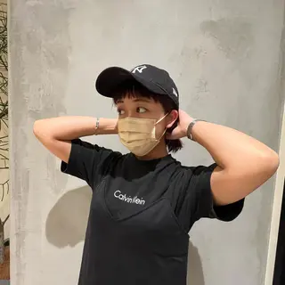 ミディアム カラー パーマ 🎀オイダイラ モモカ🎀のヘアスタイル