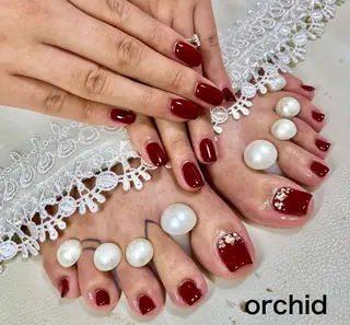 ネイル orchid ♡オーキッドのネイルデザイン