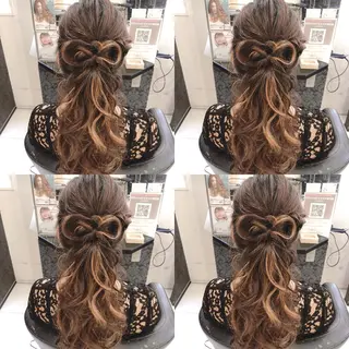 セミロング ヘアアレンジ 🌷MAYU 🌷のヘアスタイル