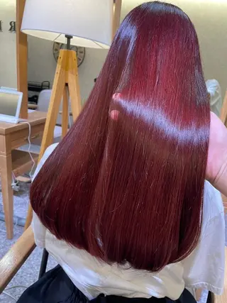 カラー ロング TIGRE tenjinのヘアスタイル