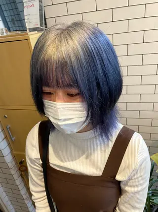 ミディアム カラー 髪質改善カラー💛 NANOHAのヘアスタイル