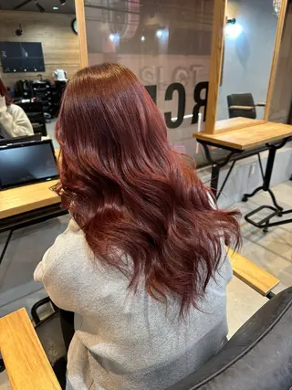 カラー SOURCE河原町 LICOのヘアスタイル