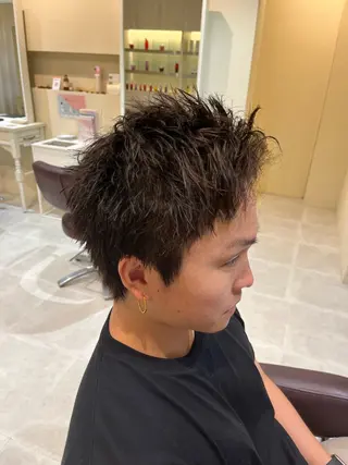 パーマ メンズ FIX hair所属・ボブパーマ/ ウルフパーマ原科🪴のヘアスタイル