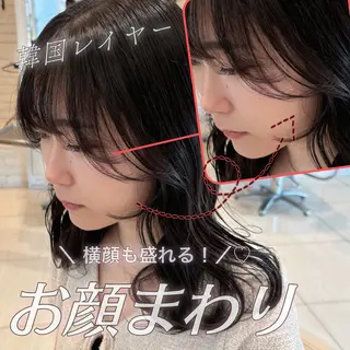 ロング 中韓𝐌𝐈𝐗🩶 𝐘𝐔𝐊𝐀のヘアスタイル