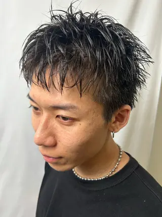 ショート メンズ 松尾 乾伸のヘアスタイル