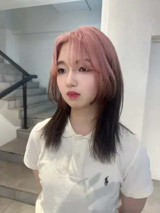 カラー ハイトーン特化 pepe🎀のヘアスタイル