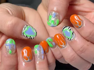 ネイル Nail Atelier IamI所属・アイアムアイ 大村磨衣のネイルデザイン