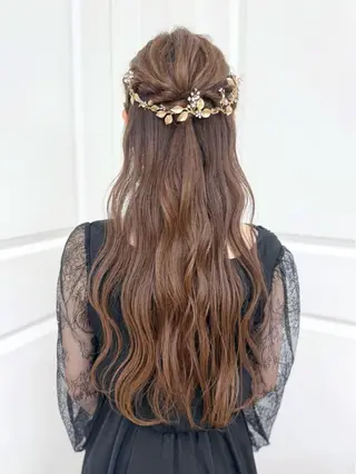 ロング ヘアアレンジ Rayreee 原宿・表参道所属・Miu‎🤍Hair ‎Arrange🎀のヘアスタイル