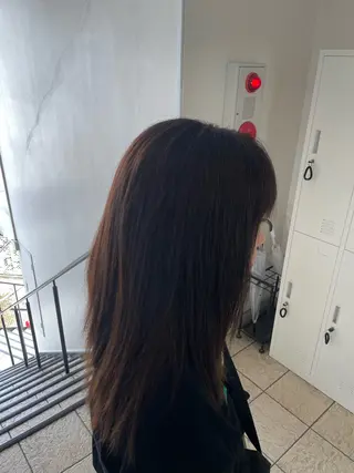 ロング カラー TIDEHAIR 志羽のヘアスタイル