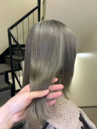 セミロング カラー ☕️結【suii.】 ボブ/ヘアセット☕️のヘアスタイル