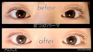 マツエク・マツパ トータルビューティーサロンALICE所属・Yanagida Yurieのマツエク・マツパデザイン