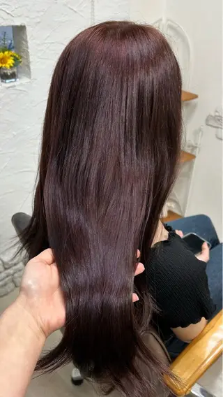 カラー ヘアメイクシエル所属・shian🍀 /透明感カラーのヘアスタイル