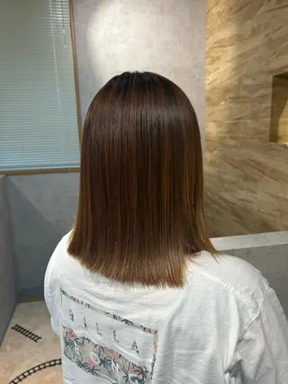 ミディアム パーマ suri-ru hair【スリールヘアー】所属・FURUSAWA AOIのヘアスタイル