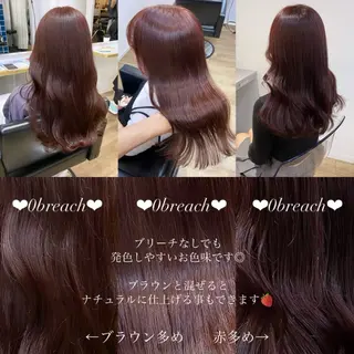 セミロング カラー mai 🎀 / ガーリーヘア ♡のヘアスタイル