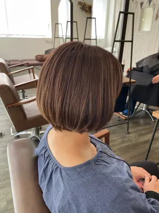 ショート カラー ゴトウ  アヤ bisou hairのヘアスタイル